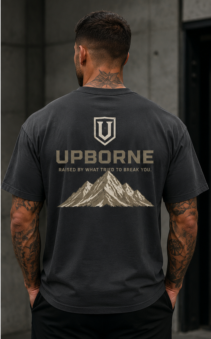 UPBORNE Summit Tee, modeled back view