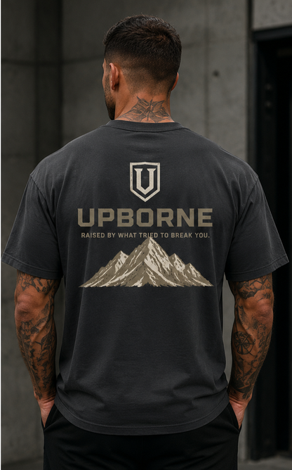 UPBORNE Summit Tee, modeled back view