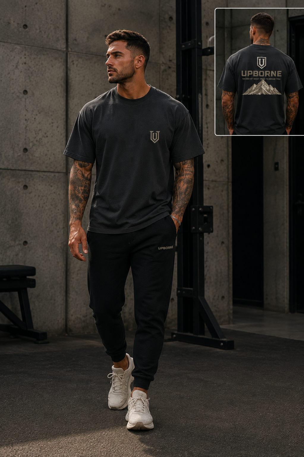 UPBORNE Summit Tee, lifestyle view
