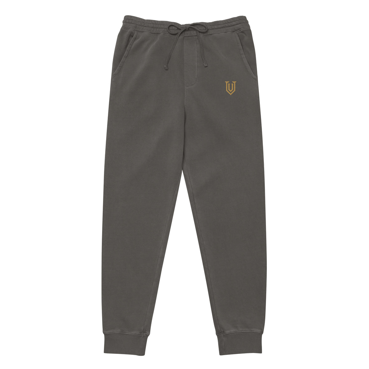 UPBORNE Ascent Sweatpants in pigment black, front product mockup